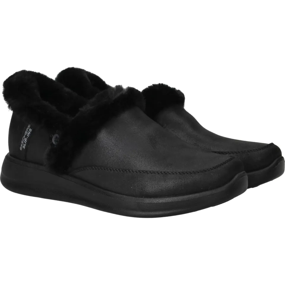 Skechers Slip-Ins Cozy Escape pantoffels zwart, foto 5