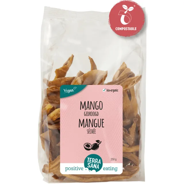 TerraSana Mango Reepjes Super 250 gr