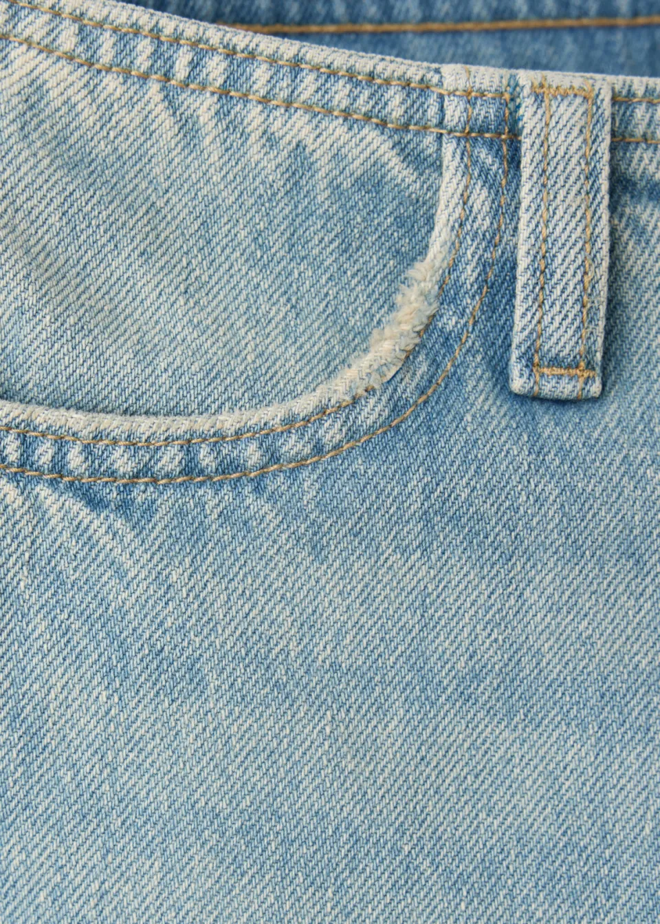 Mango TEEN wide leg jeans - lichtblauw, foto 2