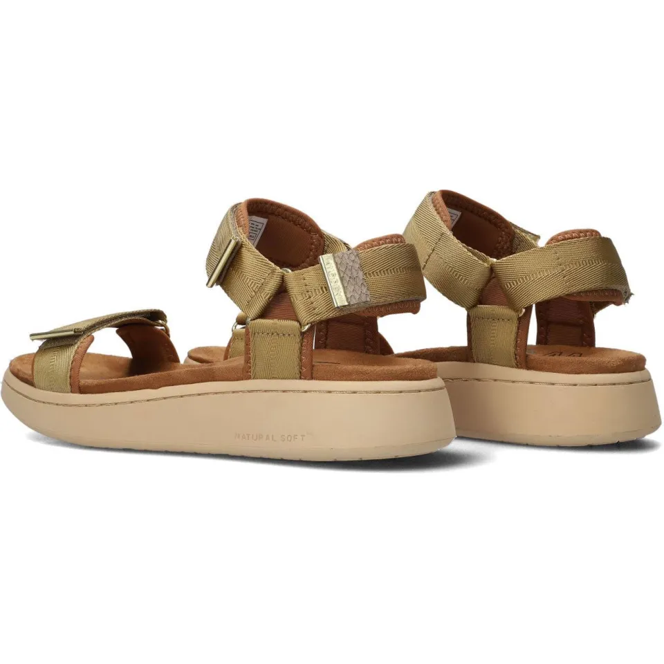 Woden Sandalen Line Camel, foto 2