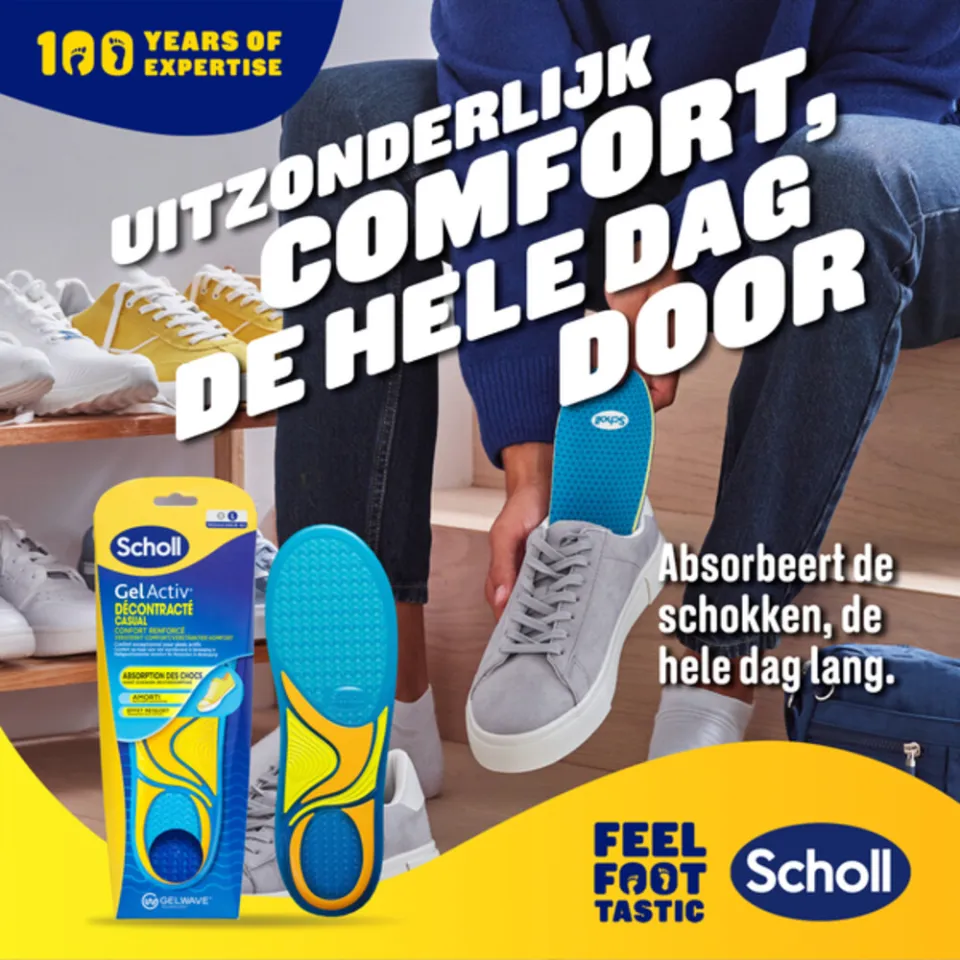 Dr. Scholl's GelActiv Inlegzolen Casual Large-46.5 1 paar, foto 2