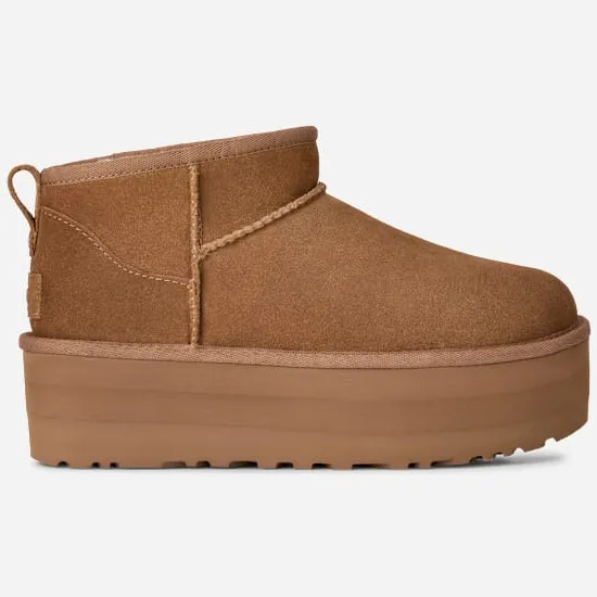 Ugg Classic Ultra Mini Platform laarzen cognac, foto 4