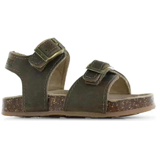 Shoesme leren sandalen - taupe