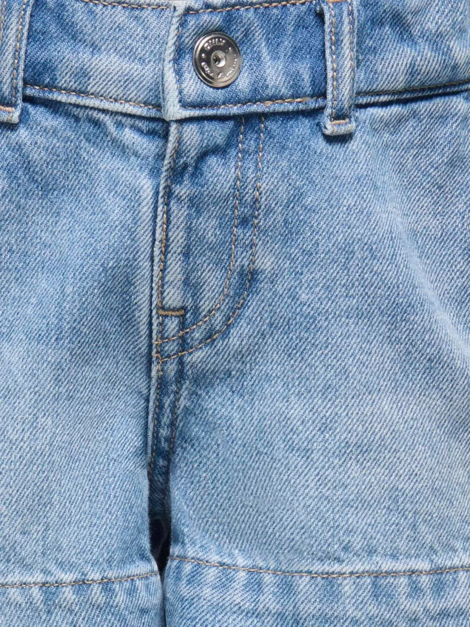 KIDS ONLY MINI wide leg short light blue denim, foto 7