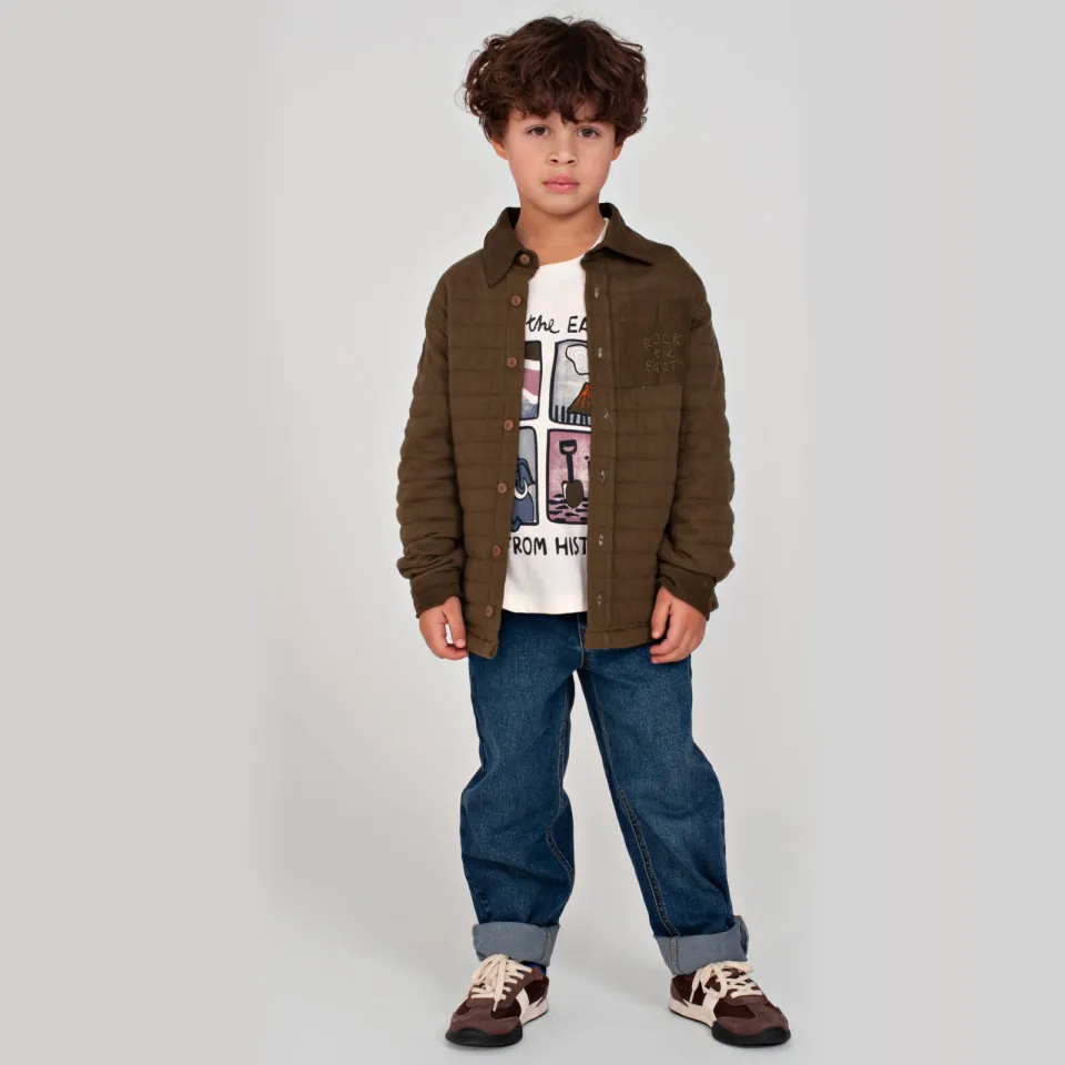 Sturdy overshirt Rock the Earth - armygroen, foto 8