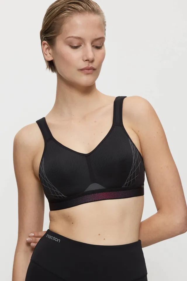 Triumph Triaction Cardio Cloud sportbeha zwart, foto 4