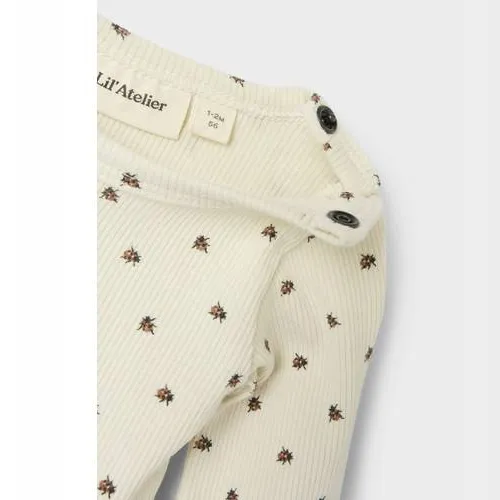 Lil' Atelier BABY romper NBNLAGO offwhite/rood, foto 7