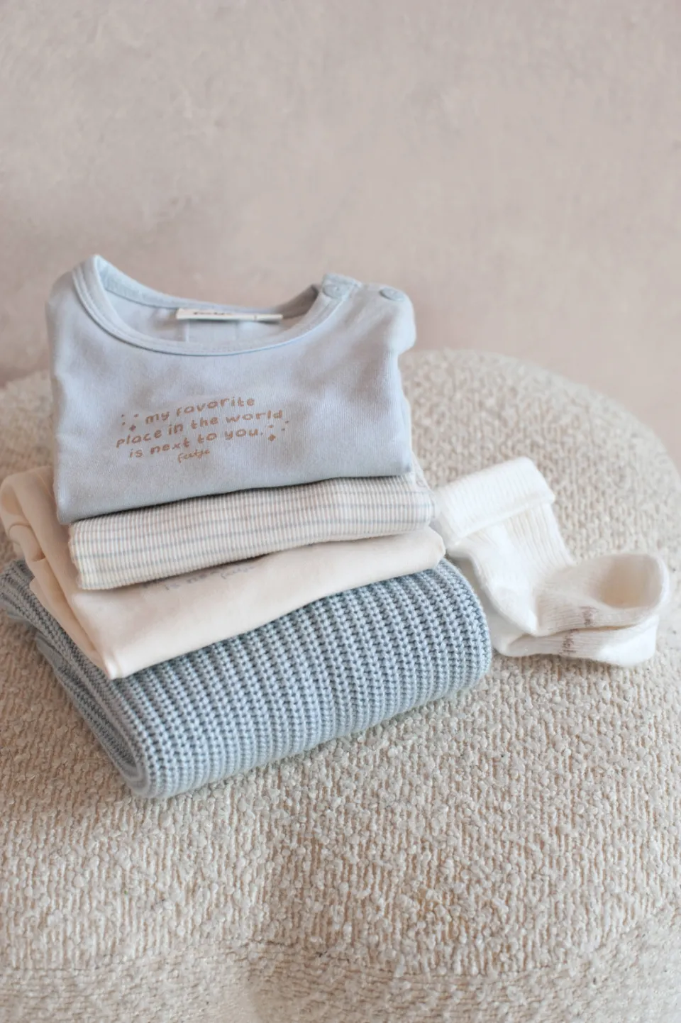 Feetje longsleeve The Magic is in You ecru, foto 4