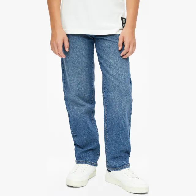 S.Oliver tapered jeans - donkerblauw, foto 3