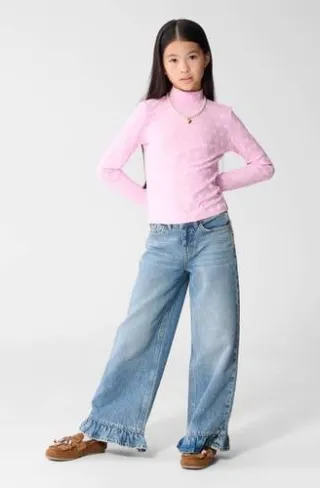 Shoeby top met col roze, foto 3