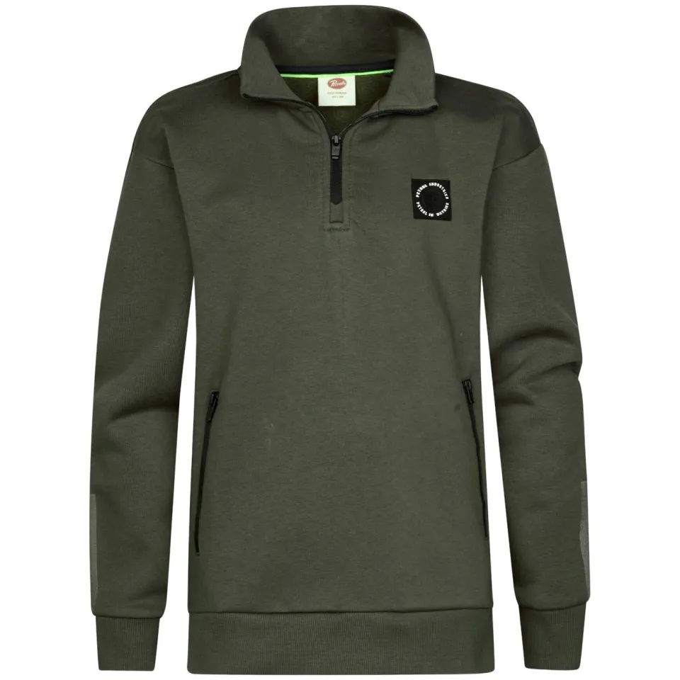 Petrol Industries sweater met print - groen, foto 2