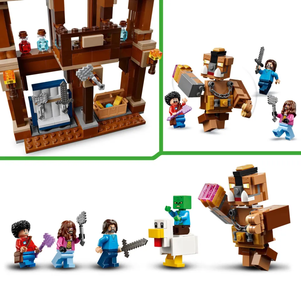 Lego Minecraft De Arena bij het Boslandhuis 21272, foto 4