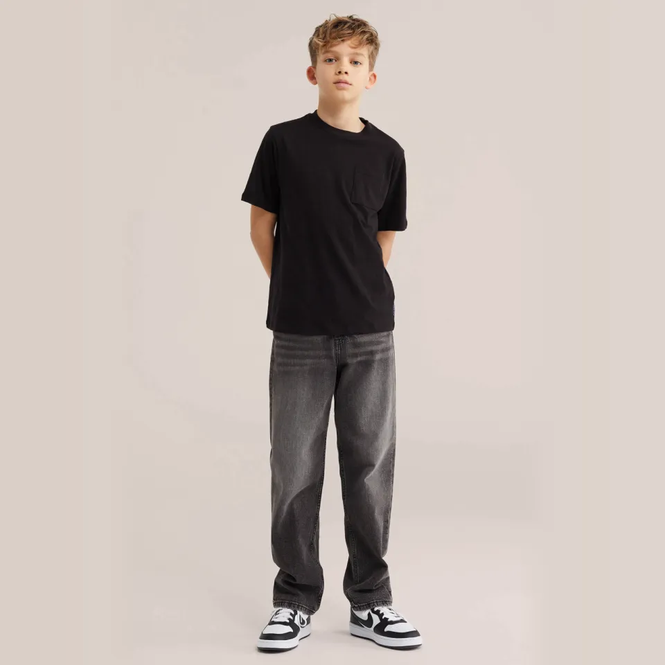 WE Fashion Blue Ridge T-shirt zwart, foto 3