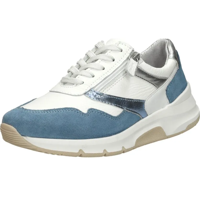 Sub55 Comfort Collection Jasmin 01 lage sneakers lichtblauw licht blauw, foto 3