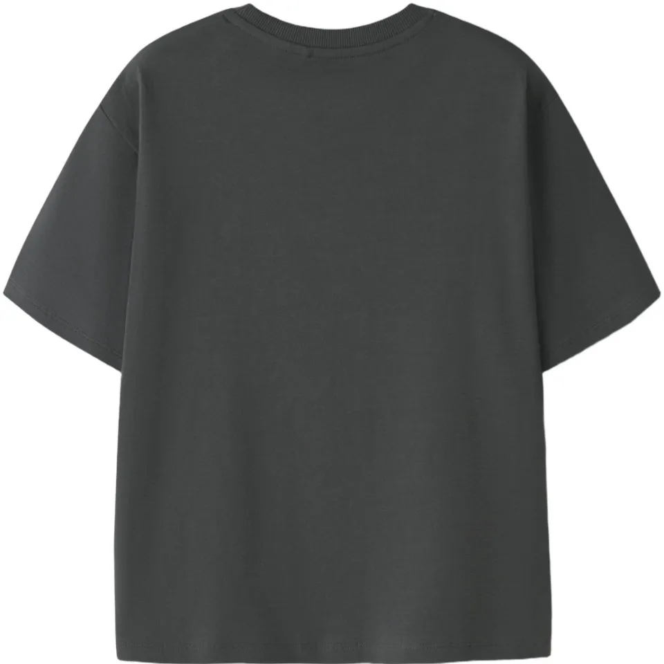 NAME IT KIDS T-shirt met ballerina-print antraciet, foto 2