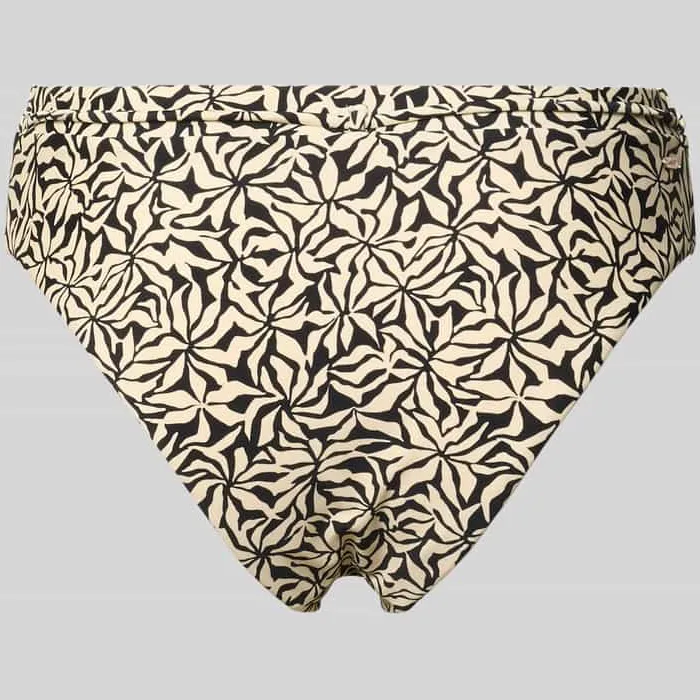 Barts high waist bikinibroekje Mahry zwart/ecru, foto 4