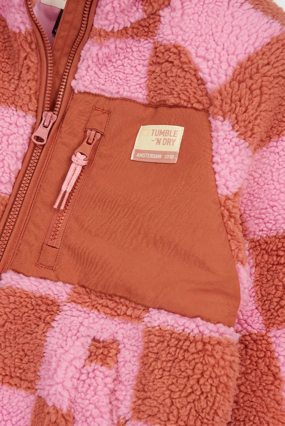Tumble 'n Dry Alice teddy jas roze, foto 6