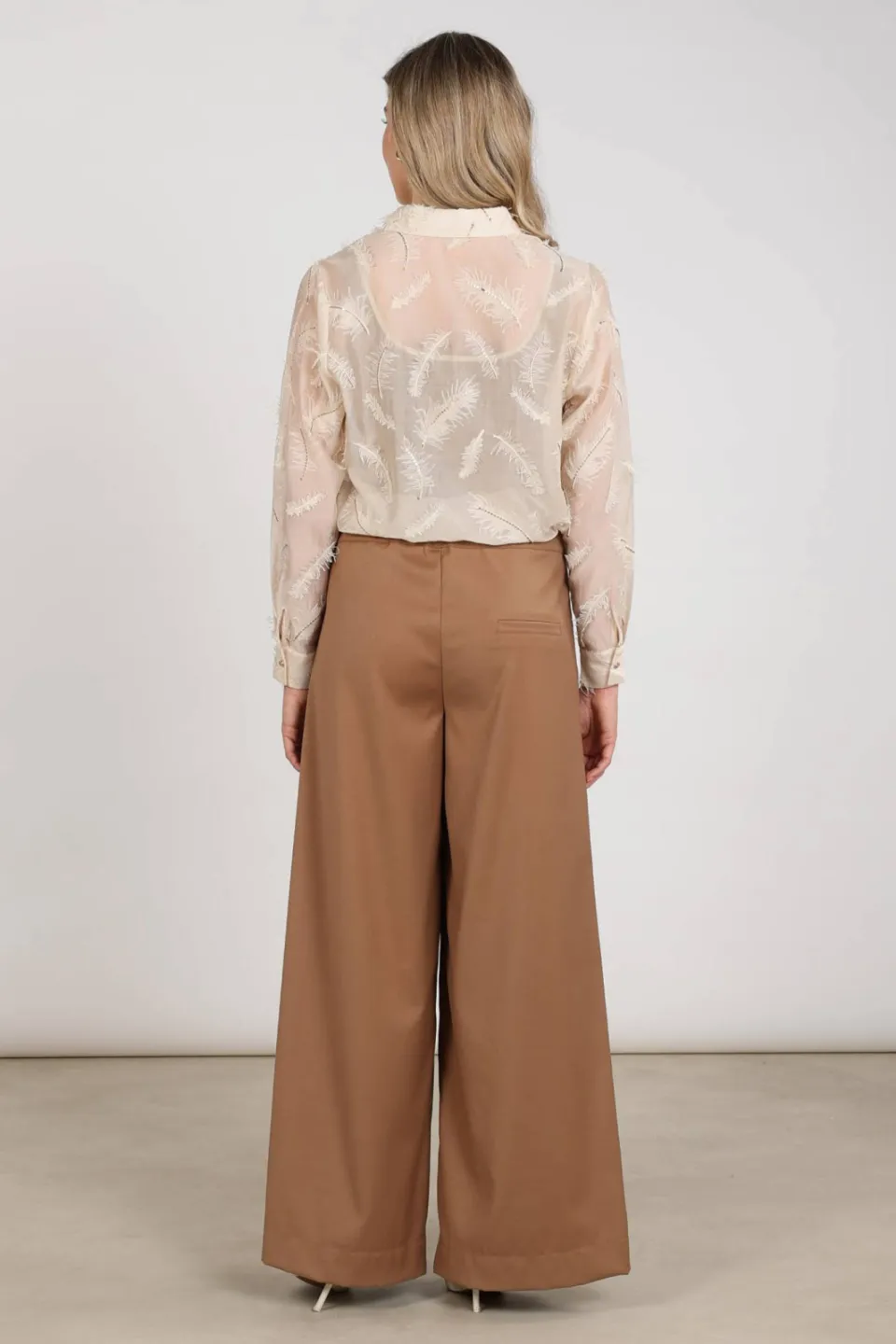 NUKUS Aysha blouse beige, foto 6