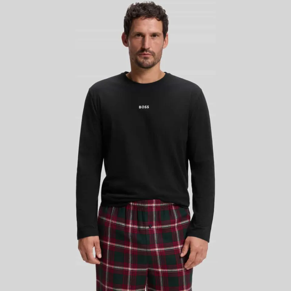 Boss Holiday pyjamaset donkerrood, foto 3