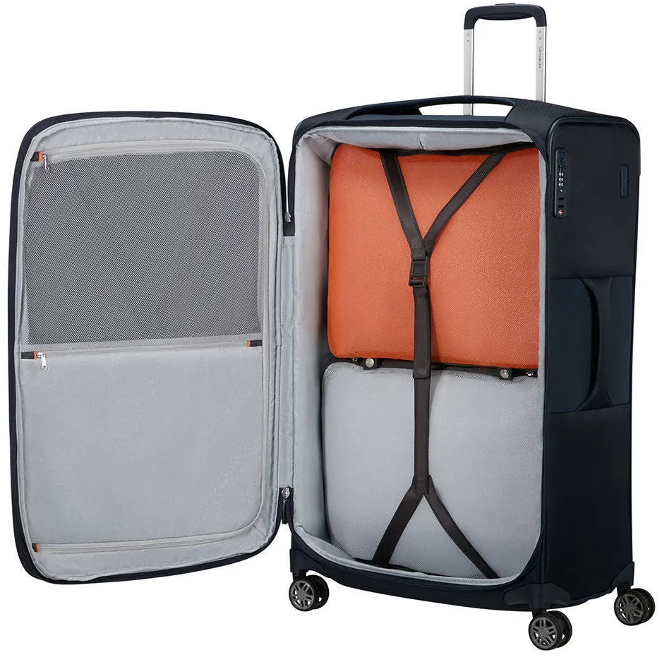 Samsonite Re-Lite spinner reiskoffer donkerblauw, foto 4