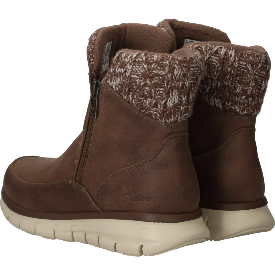 Skechers Synergy Lovely Collab enkellaarsjes bruin, foto 7