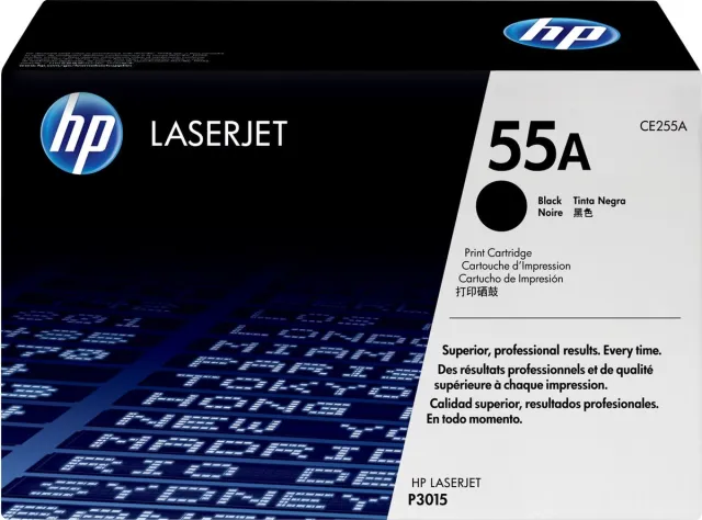 Hp CE255A Toner, Zwart, 6k