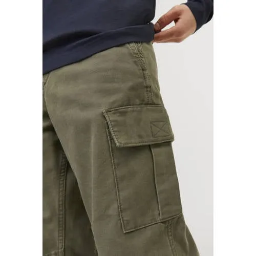 Jack & Jones Junior relaxed cargobroek olijfgroen, foto 5