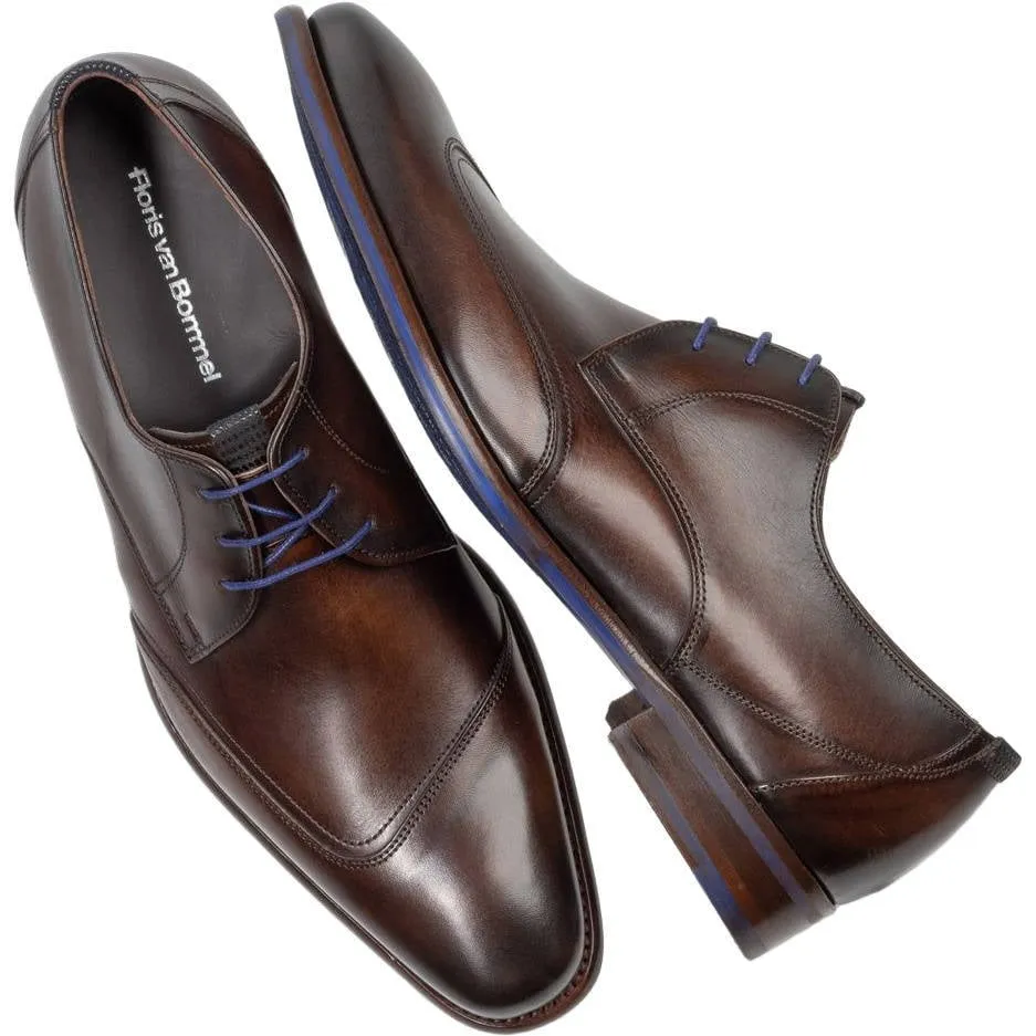 Floris Van Bommel veterschoenen bruin, foto 5