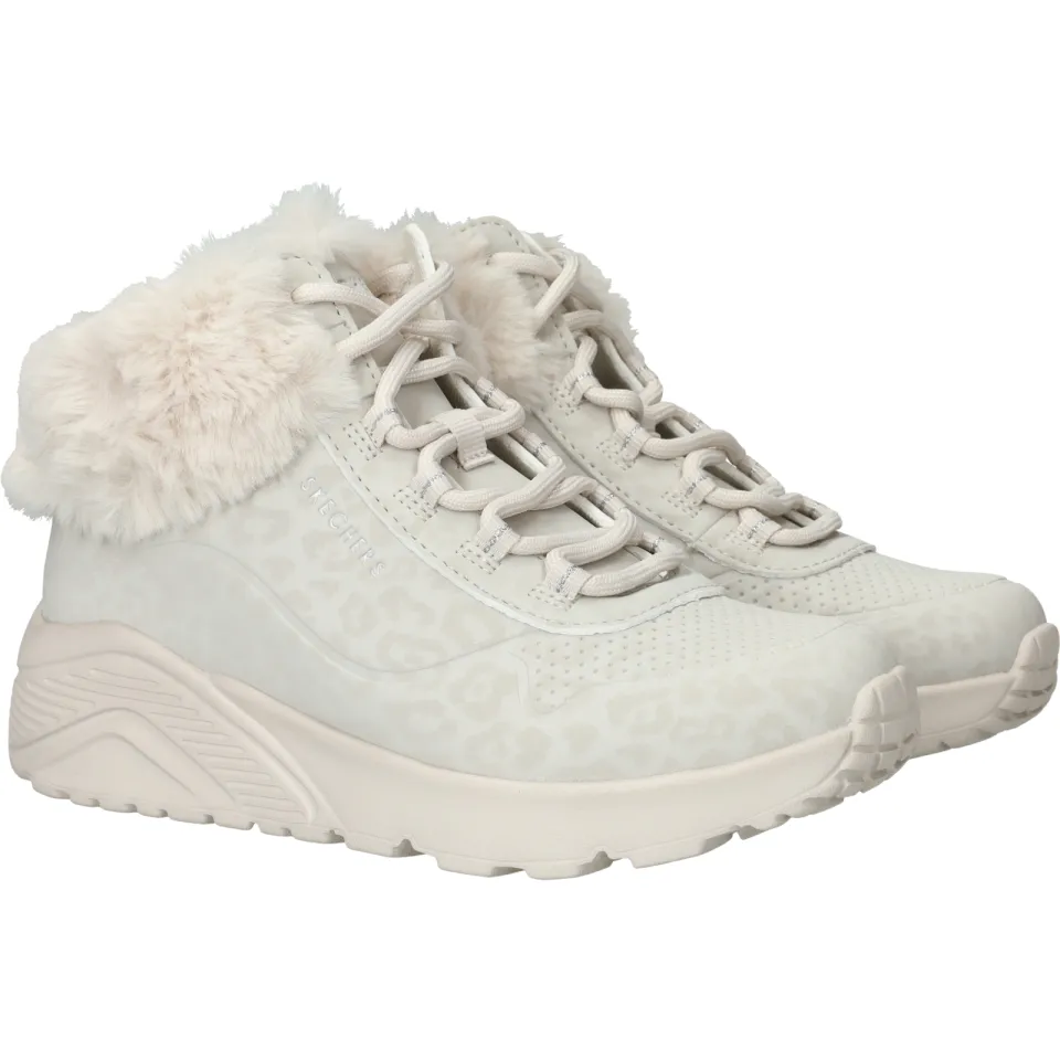 Skechers Uno Lite hoge sneakers beige, foto 3
