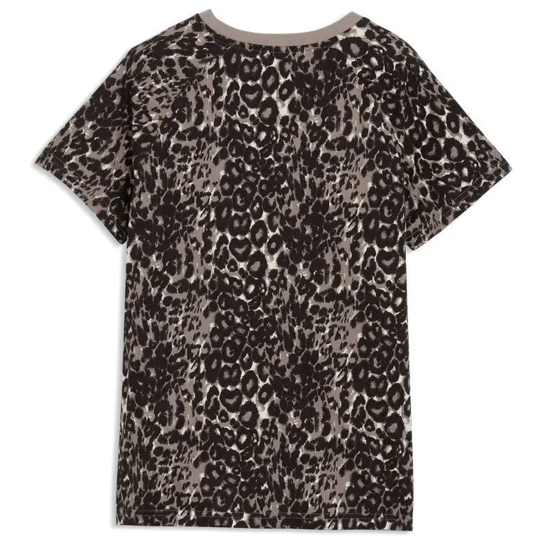 Puma T-shirt met dierenprint - beige, foto 3