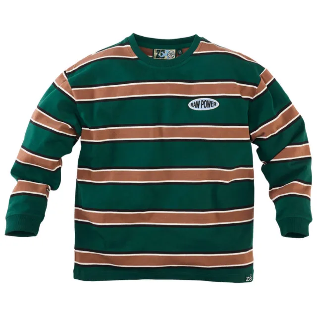 Z8 Silvan longsleeve groen/bruin, foto 2