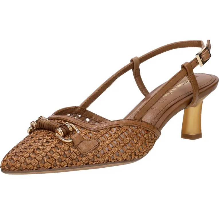Tamaris 29634 slingback pumps cognac, foto 4