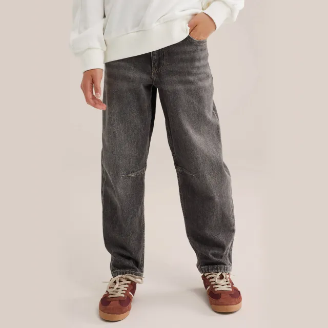 WE Fashion Blue Ridge barrel jeans - grijs Grey denim
