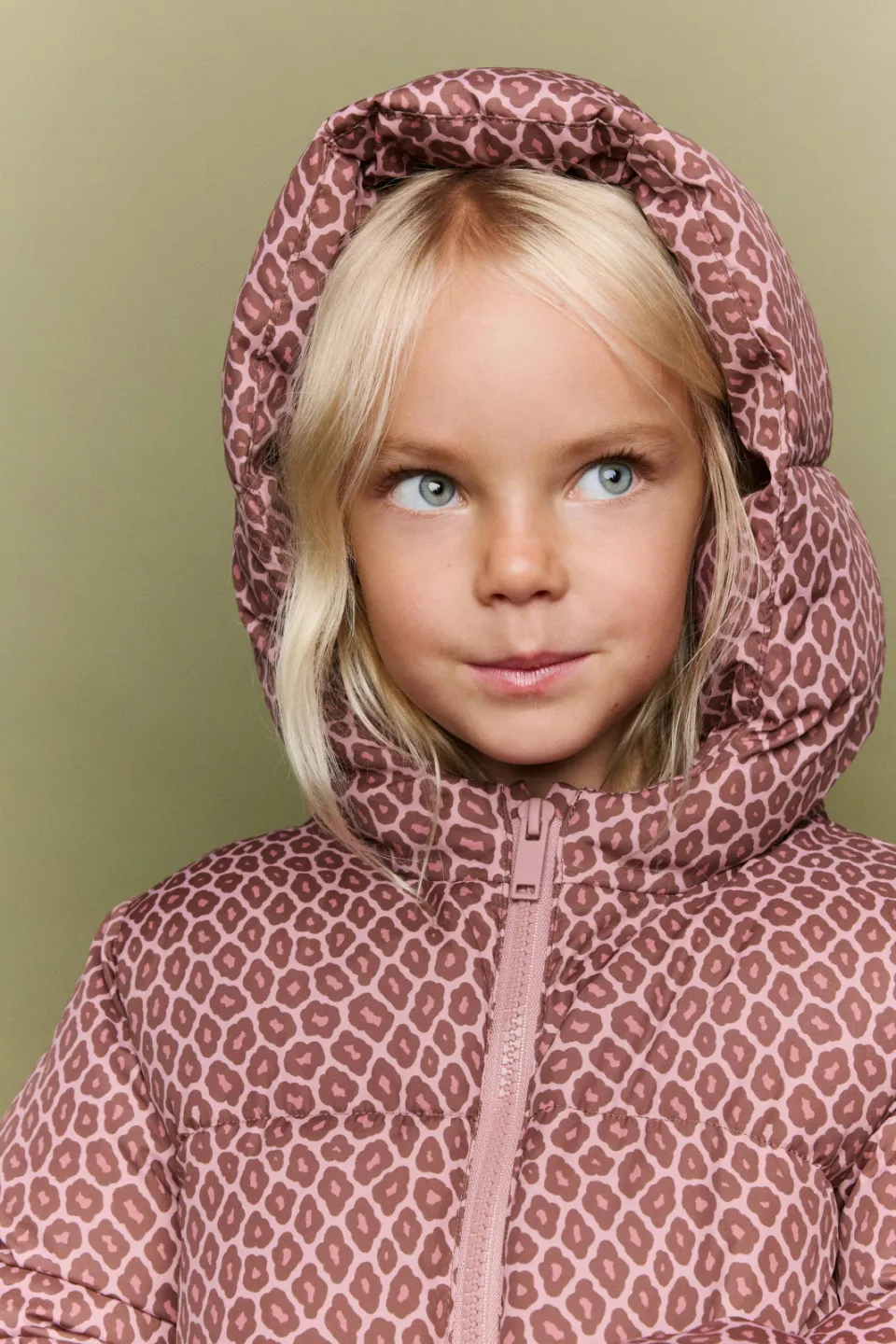 Mango Kids pufferjas roze, foto 4