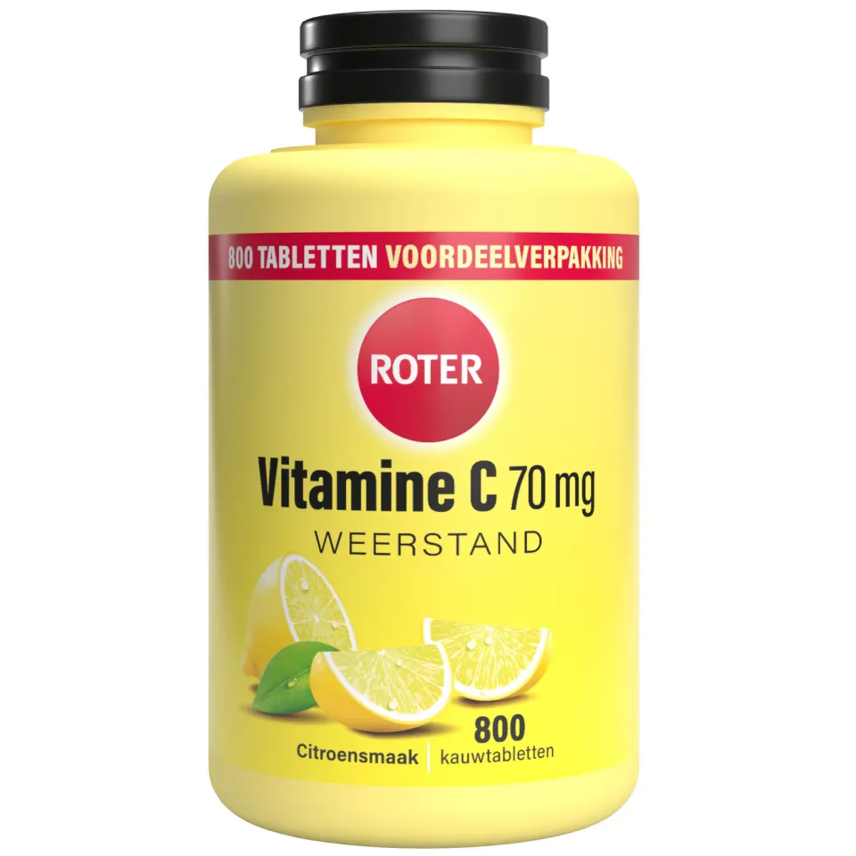 Roter Vitamine C 70 mg kauwtabletten citroen 800 stuks