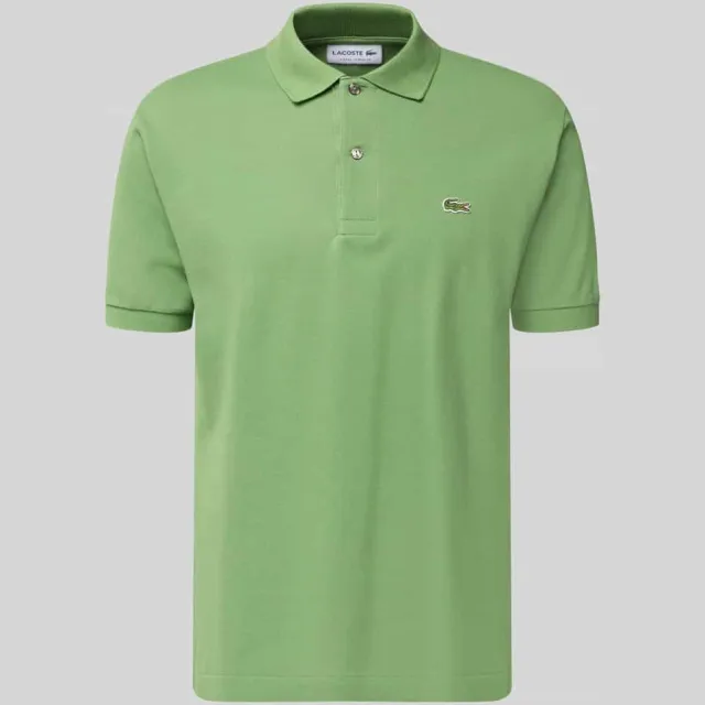 Lacoste Regular Fit poloshirt van puur katoen groen, foto 2