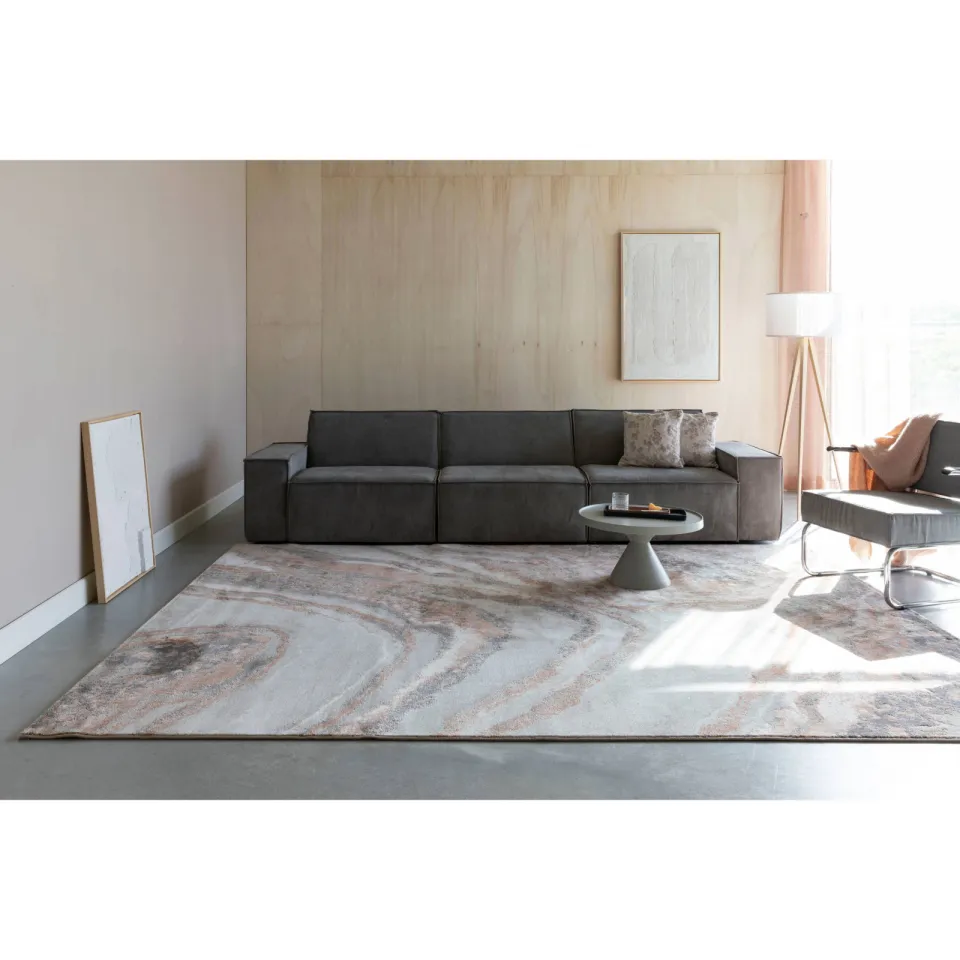 Zuiver Solar vloerkleed bruin, foto 4