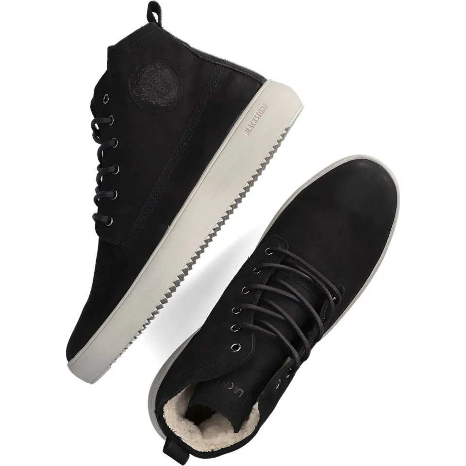 Blackstone Sneakers Aspen Zwart, foto 4
