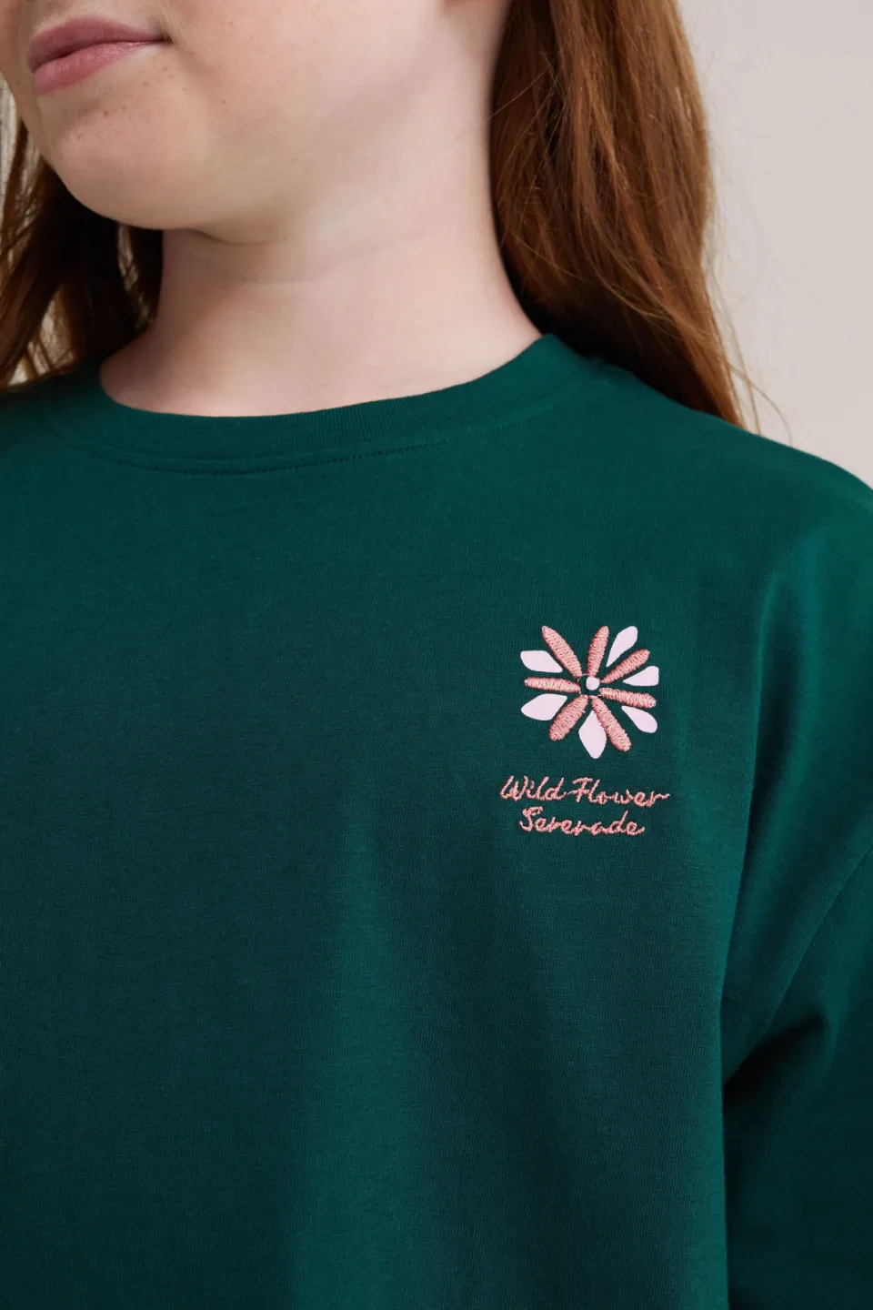 WE Fashion T-shirt met backprint donkergroen, foto 7