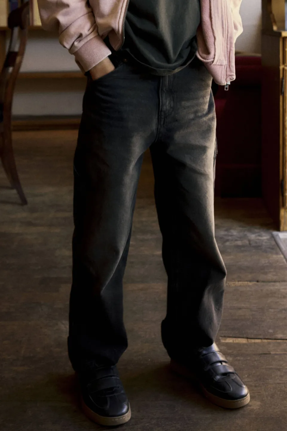 NAME IT KIDS NKMRYAN straight leg jeans brown denim, foto 4