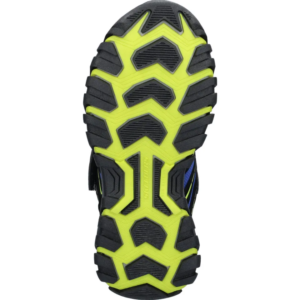 Skechers Rugged Ranger chunky sneakers zwart/blauw, foto 6
