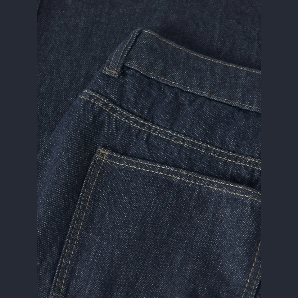 LMTD NLFBIRM low wide leg jeans - donkerblauw, foto 6