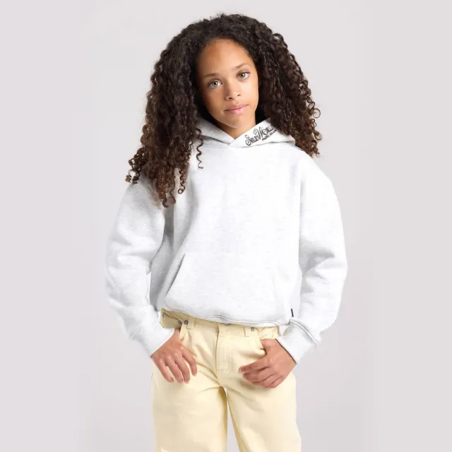 America Today hoodie met print - lichtgrijs lichtgrijs melange
