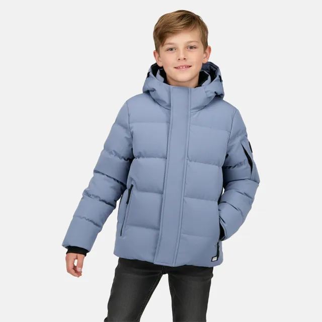 Cars winterjas grijsblauw