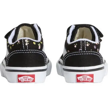 Vans Old Skool V gebloemde sneakers zwart, foto 5