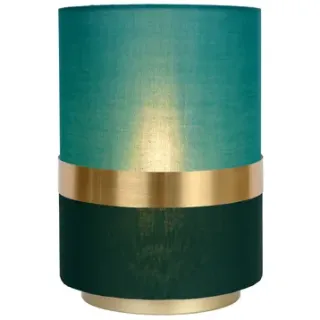 Lucide Tafellamp Extravaganza Tusse Groen ⌀15cm Groen, Mat Goud / Messing