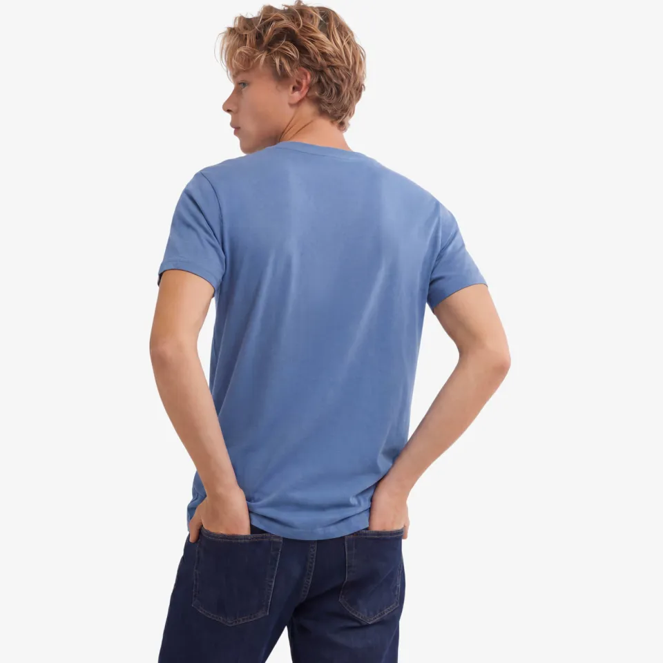 Superdry slim fit gemêleerd T-shirt - blauw, foto 5