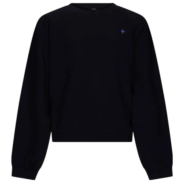 NoBell’ sweater met backprint donkerblauw, foto 2