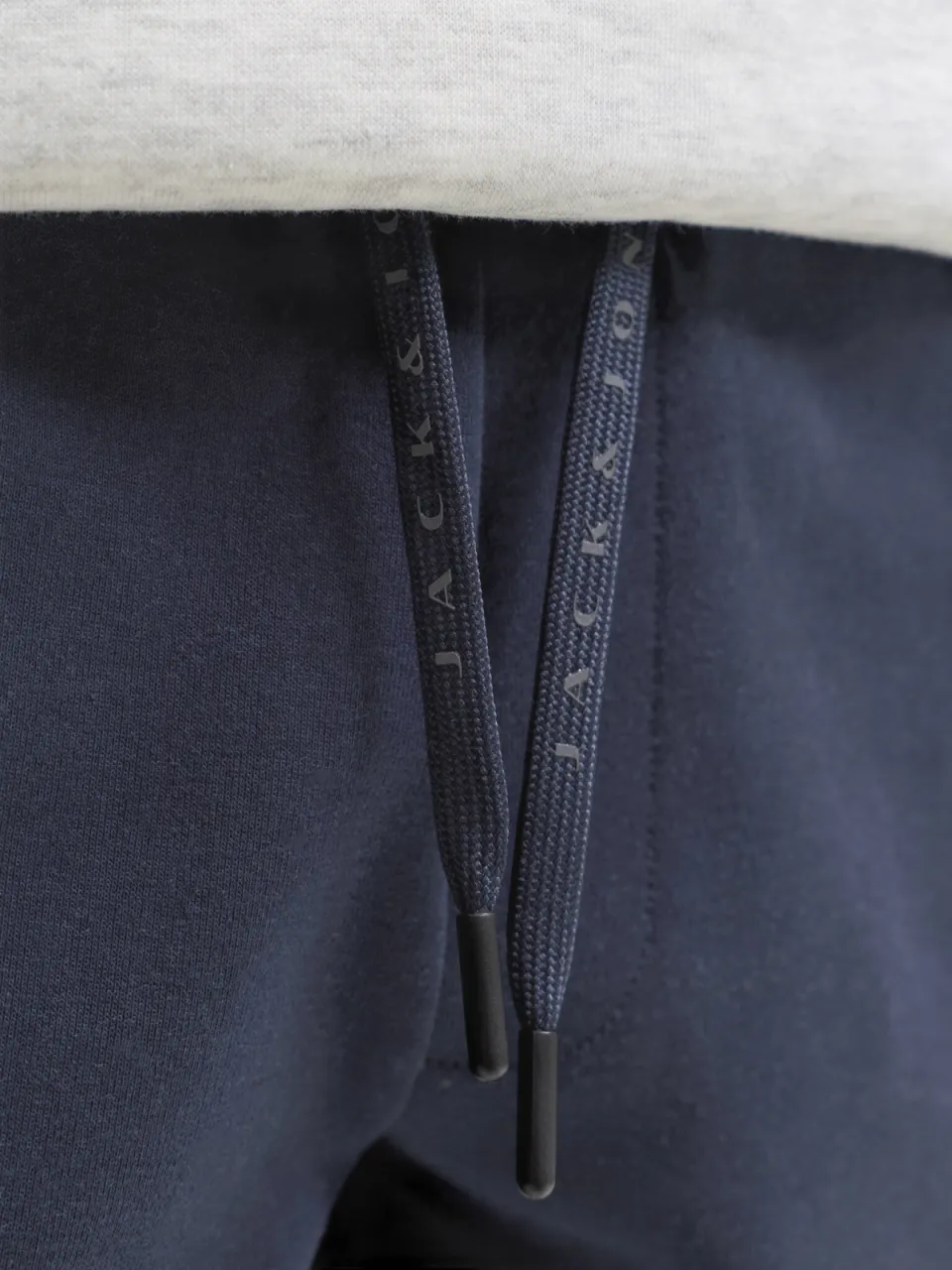 Jack & Jones Junior JPSTGORDON slim sweatshort donkerblauw, foto 5