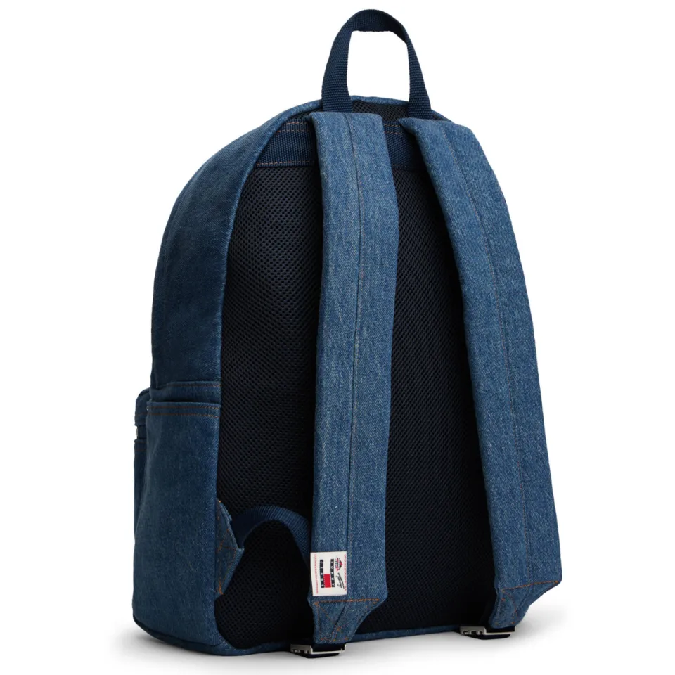 Tommy Jeans denim rugzak TJM Utility blauw, foto 2